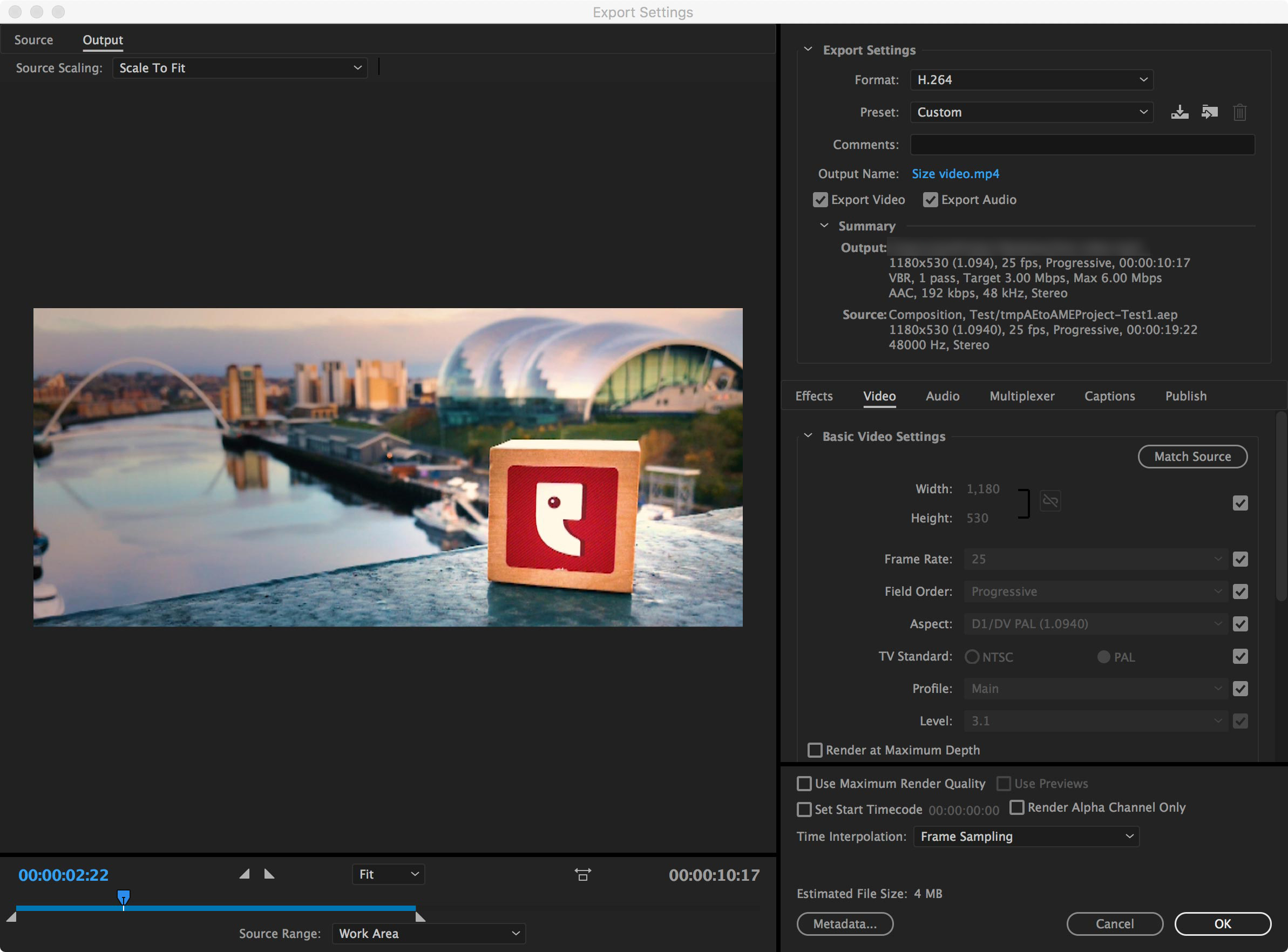 Как сжать видео в adobe media encoder